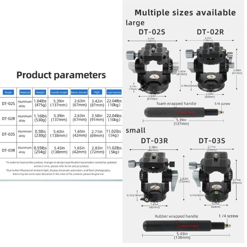 31ba Hydraulikflüssigkeit Video -Dämpfung Kopf Panoramablast Stativstativmonopoden Kamerahalter Stand für mobile SLR DSLR – Detail 7