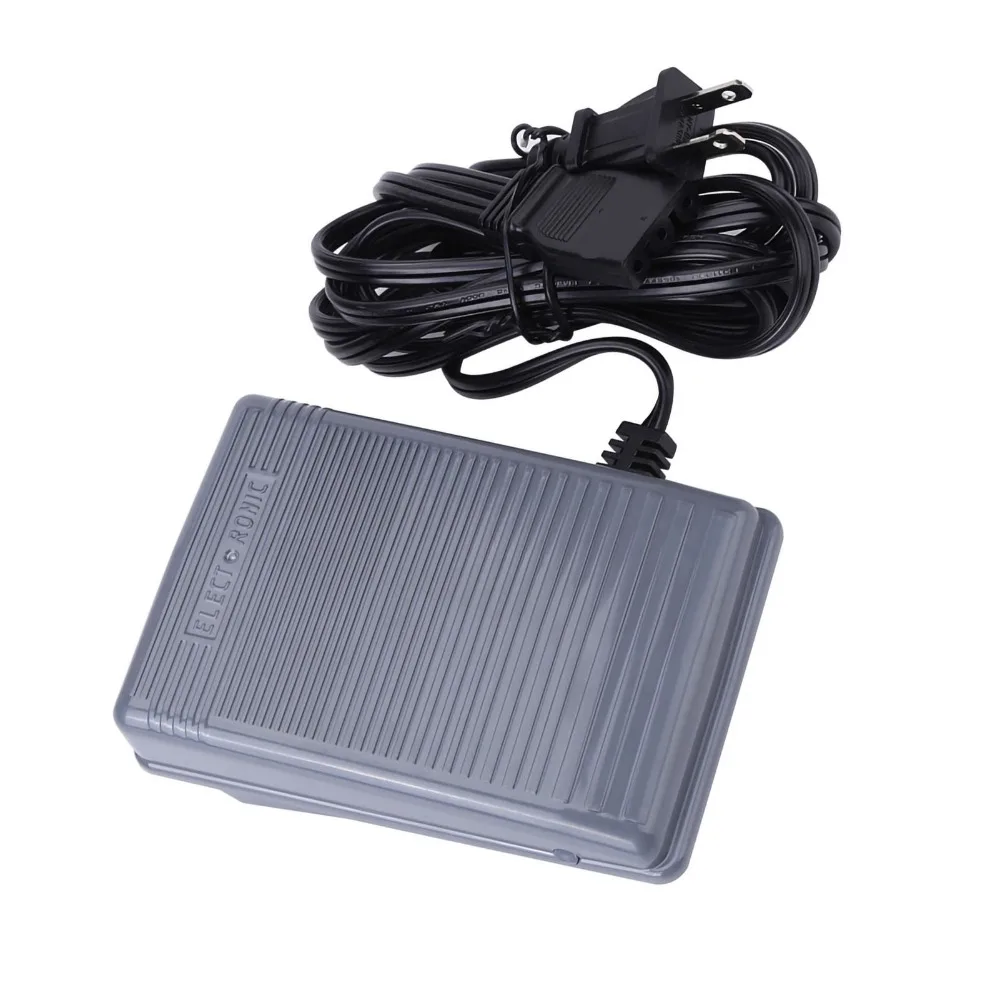 US Plug 110v Foot Controller Pedal Power Cord Compatible Machine Foot Pedal Universal Sewing Foot Controller for Singer