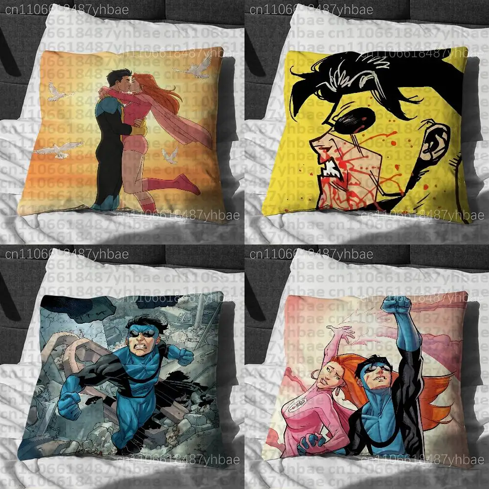 Super Hero I-Invincible Pillowcases Cute Funny Pillow Case For Wedding Party Home Decor Comfy Pillow Cover