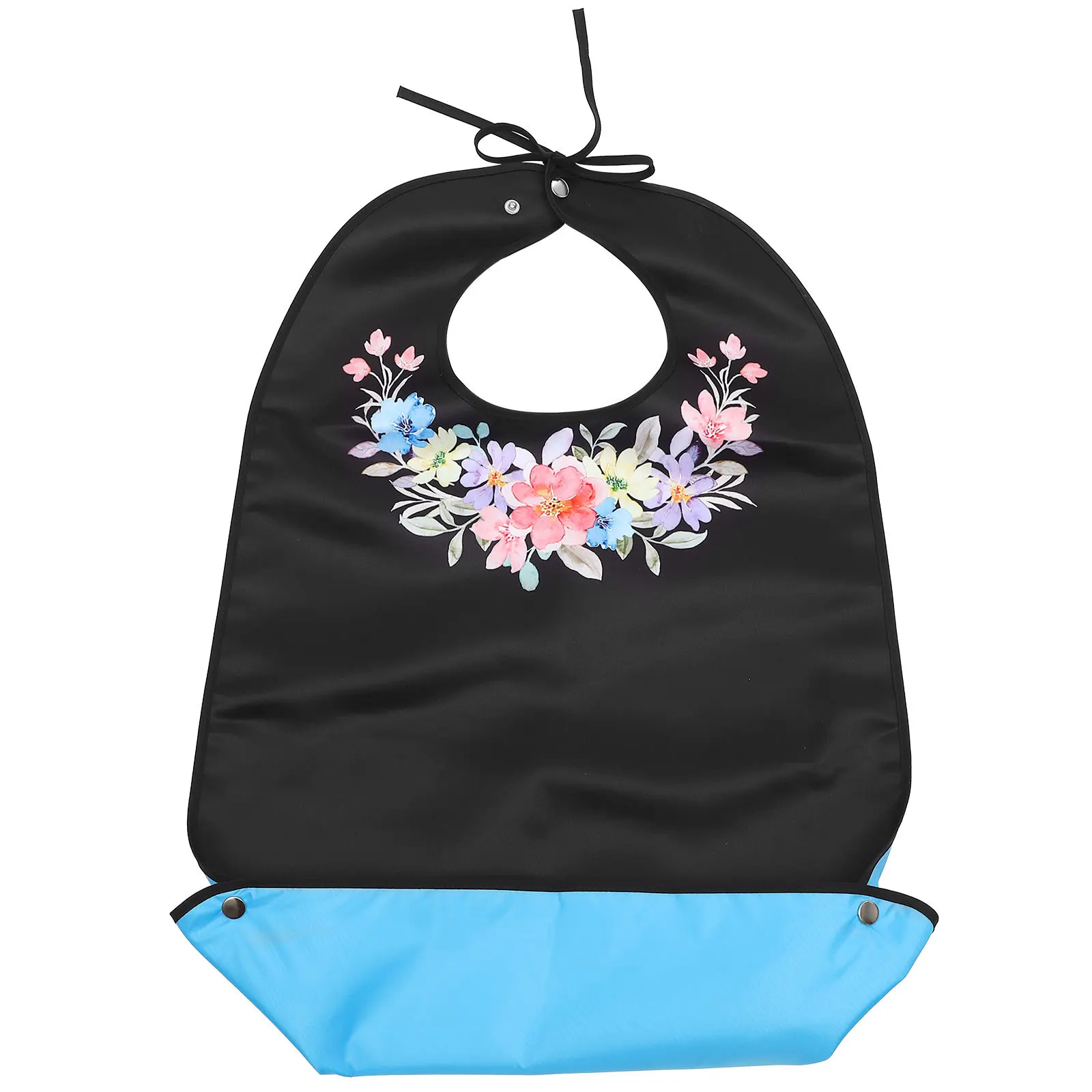 

Adult Bib for Eating Elderly Large Size Washable Durable Dining Aid with Big Pocket for Men Women Seniors Adult Feeding Bib