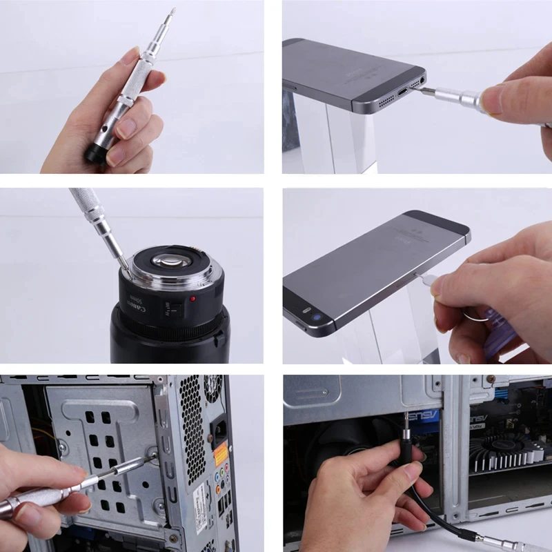 Precision Screwdriver Set 160 In 1 CR-V Screwdriver Bit Magnetic Torx Hex Screw Driver Bits Electronics Repair Hand Tool Kit