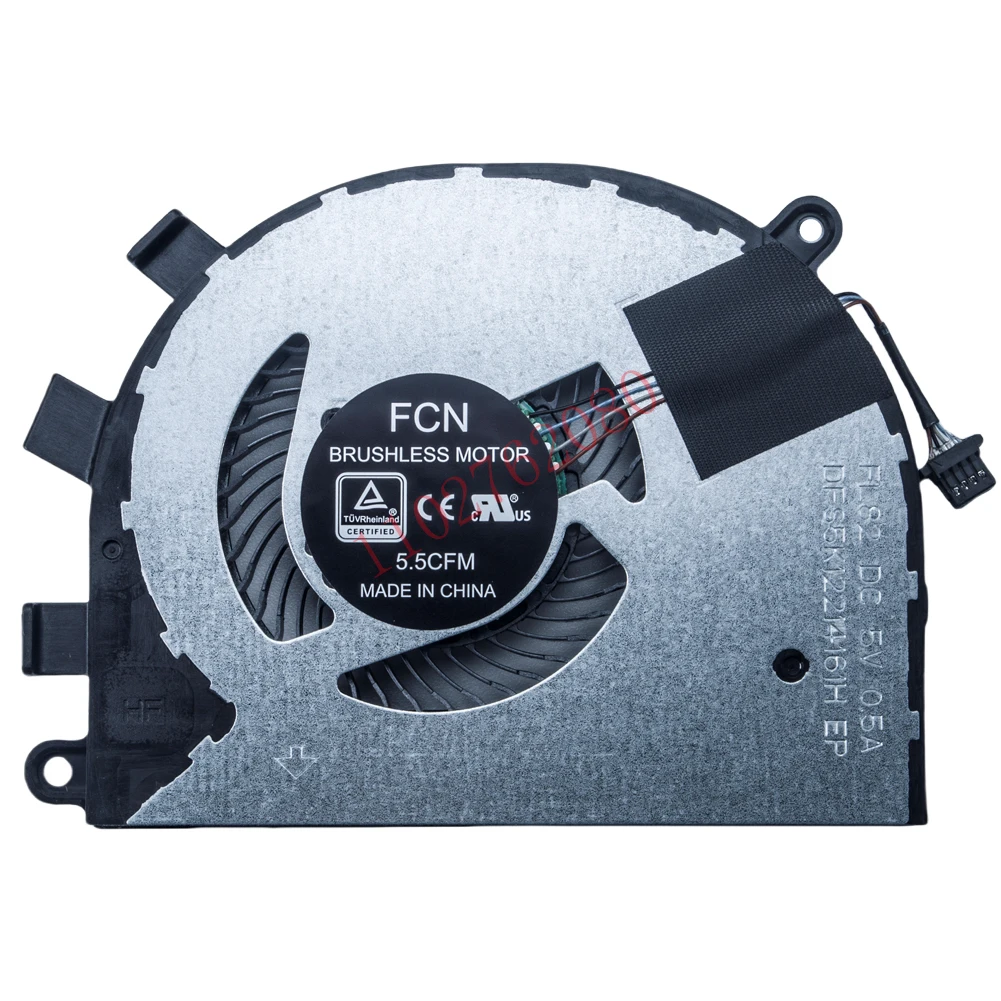 

Replacement New Laptop CPU Cooling Fan for Dell Inspiron 5584 15-5584 Dell Latitude 3400 3500 P85F Series DFS5K12214161H