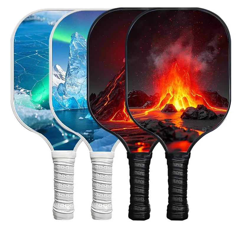 

Zoco Fashion Print Pickleball Paddle из стекловолокна Набор профессиональных и экономичных наборов Pickleball из стекловолокна Feel USAPA