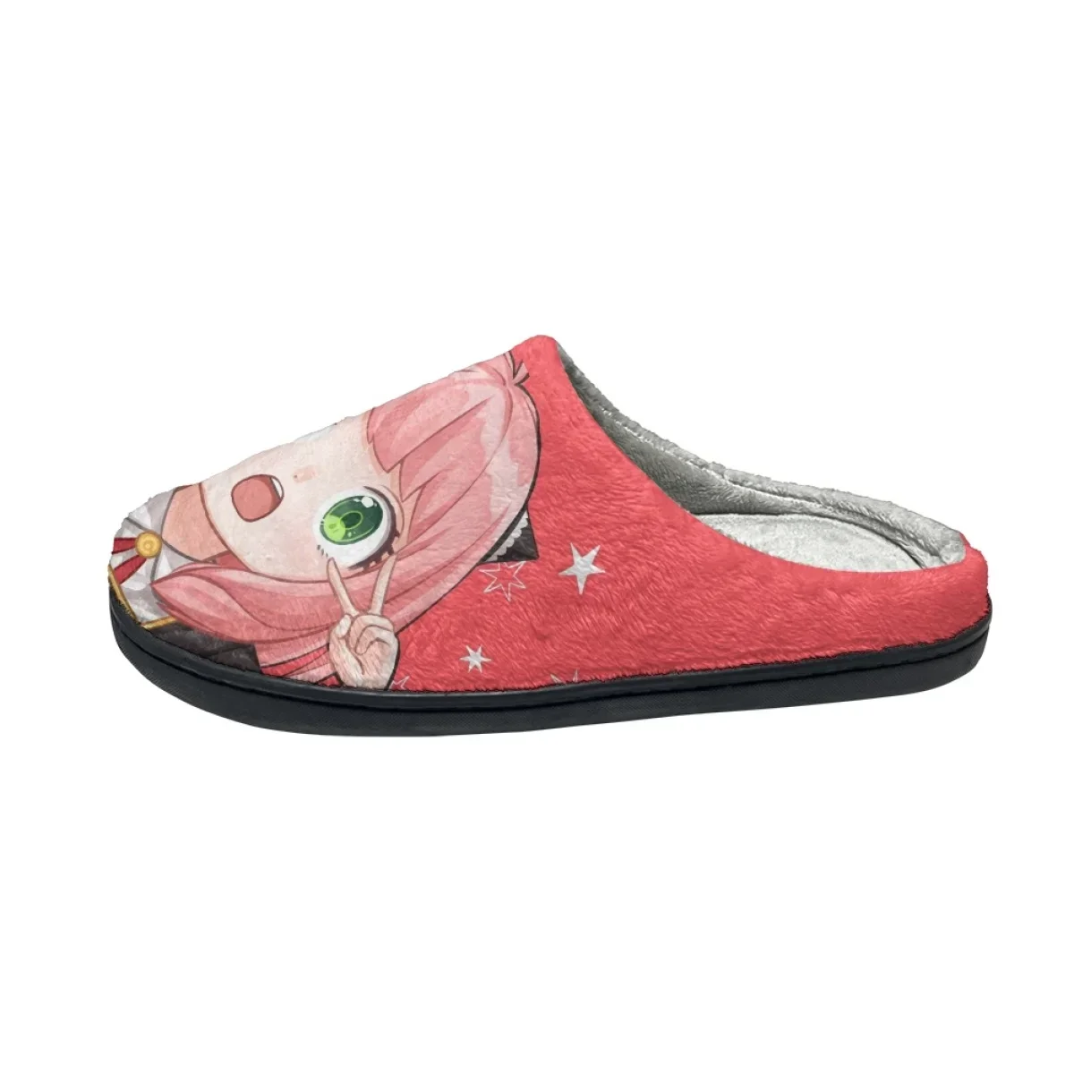 Spy x Family Cotton Slippers for Women Fashion Indoor Slippers Cartoon Female Winter Bedroom Warm Cozy Home Shoes Dropshipping