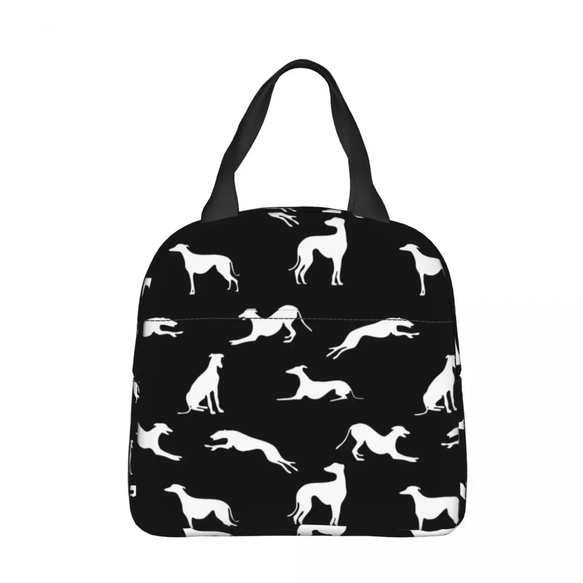 

Greyhound SilhouettesLunch Bag Cooler Bag Reusable Whippet Sighthound Dog