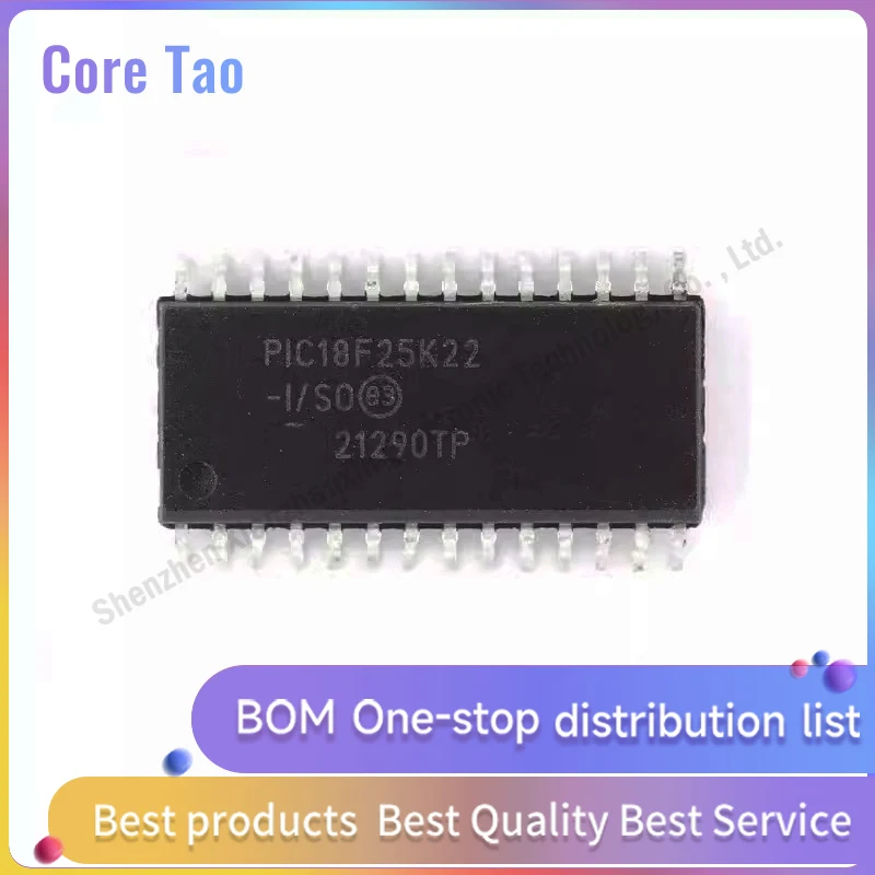 1PCS/LOT  PIC18F25K22-I/SO PIC18F25K22 SOP-28 Microcontroller chips in stock