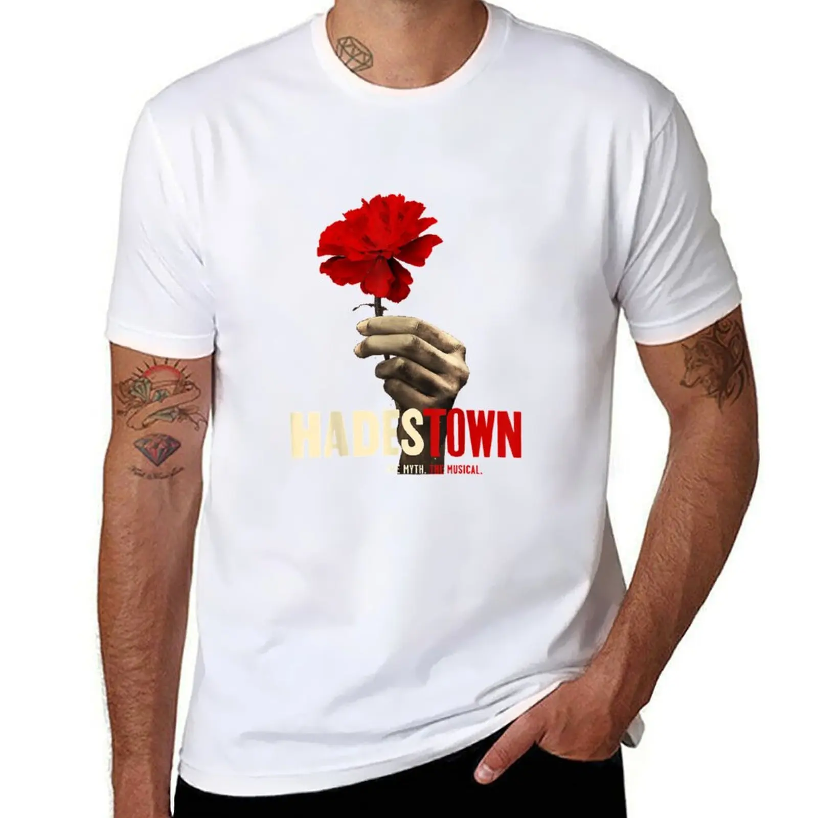 

Hadestown - Hadestown flower - Hadestown The Musical T-Shirt T-Shirt t shirts for man graphic tees T-Shirt