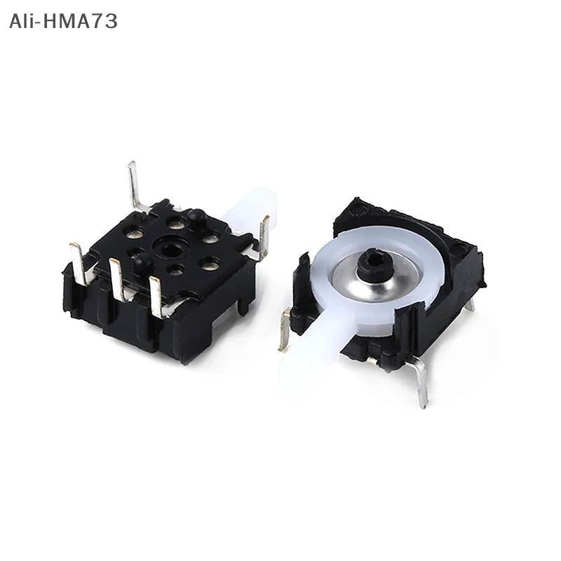 

10Pcs RES-G01 Small Limit Switch Reset Left And Right Shaking Head Switch Five-Leg Patch Horizontal Plug-In White Handle