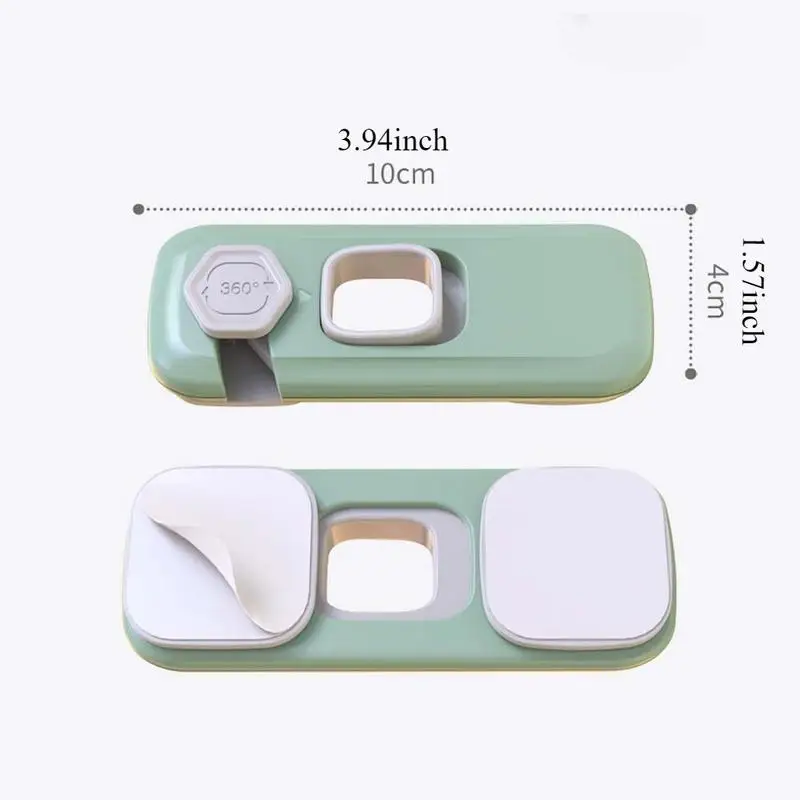 Home Refrigerator Freezer Door Lock Safety Lock Clip Proof Hand Split Cabinet Drawer Protective Lock