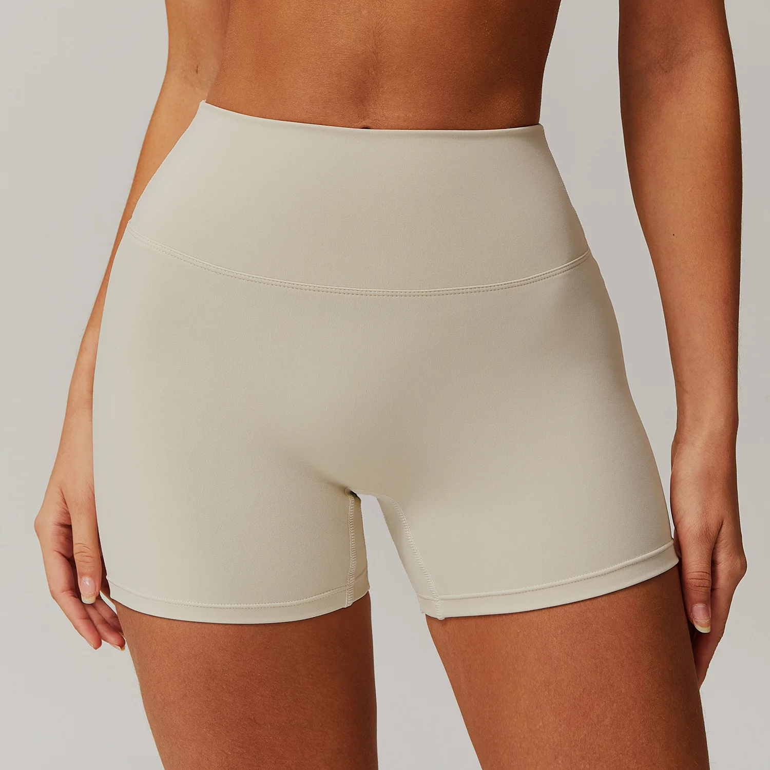 New Women Yoga Shorts High Waist Beautiful Buttocks Gym Sexy Feel V-shaped Shorts Sports Fitness Tights Push up Run Leggings