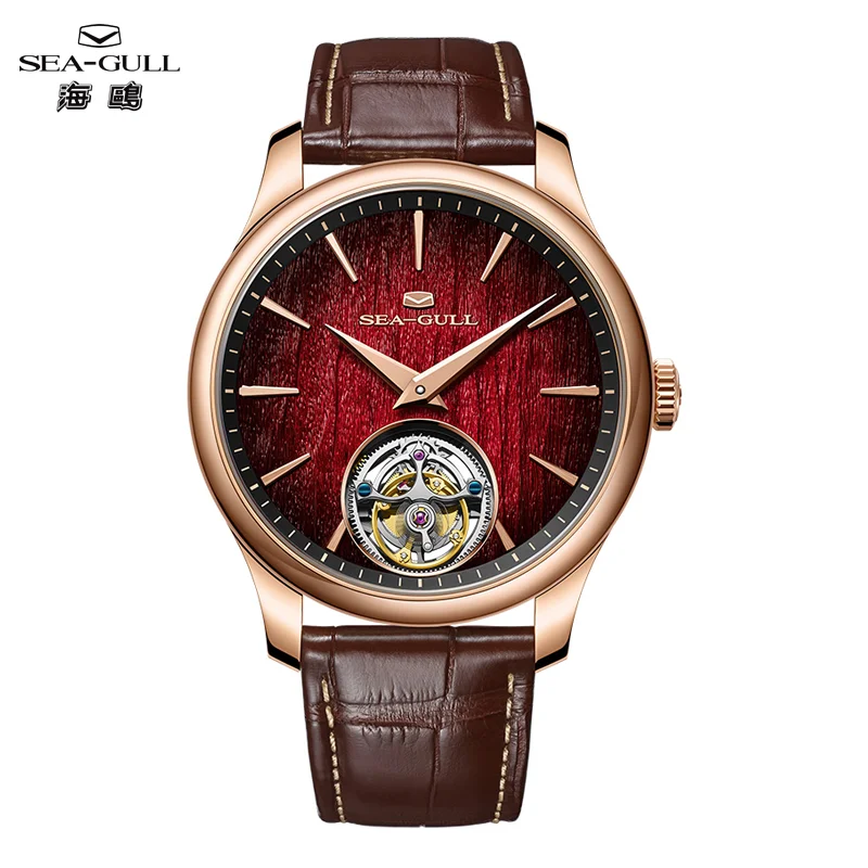 

Seagull Year Of The Horse Limited Edition Men's Watch Ultra-thin Automatic Tourbillon Watch Luxvry Top Brand Men Wristwatch 8850