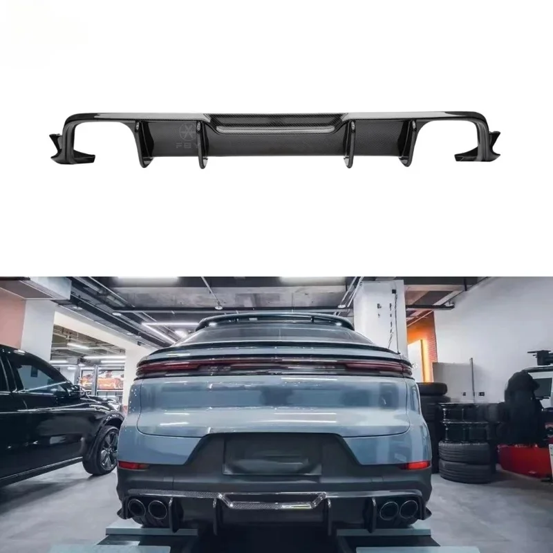 High Quality 9Y0 Facelift Parts, Carbon Fiber Rear Bumper Diffuser Lip Components