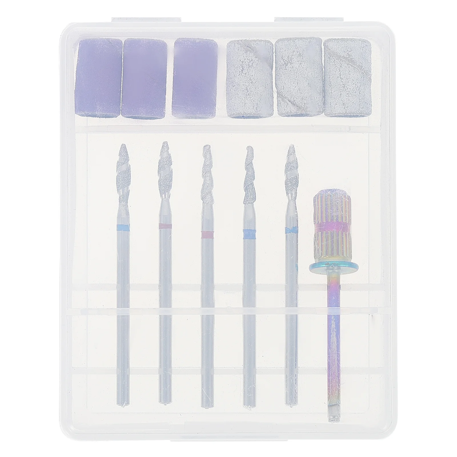 

1 комплект, профессиональные маникюрные полировальные головки, безопасные, прочные, эффективность резки, экономия времени, усилия, идея подарка, маникюрные сверла