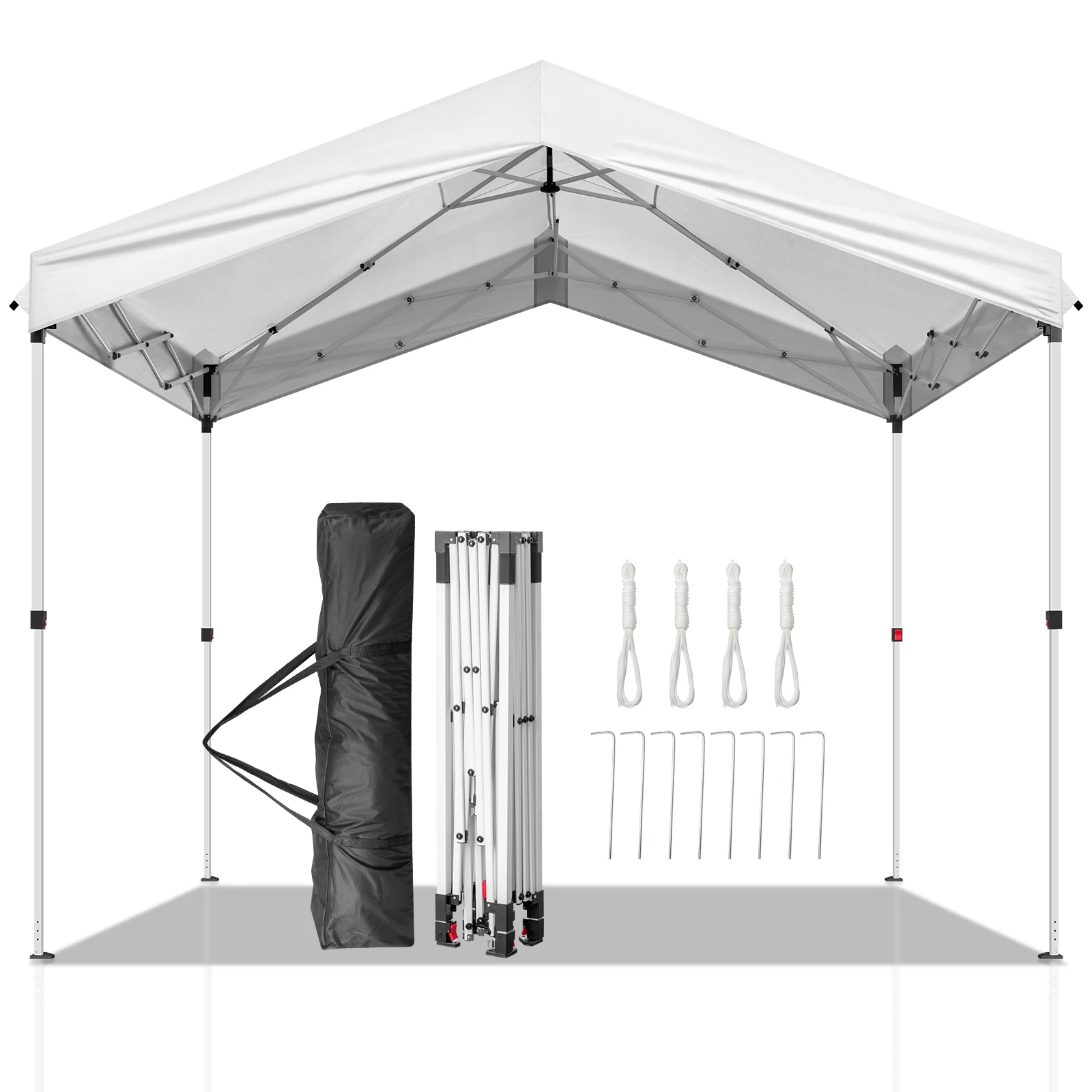 

10X10ft Outdoor Canopy Pop-up Gazebo White