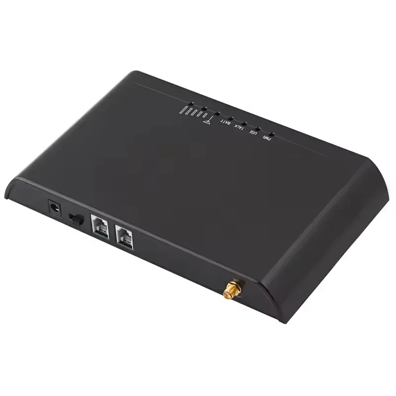 With 1 SIM slot and 2 RJ11 expansion 4G LTE 2 port fixed wireless end point