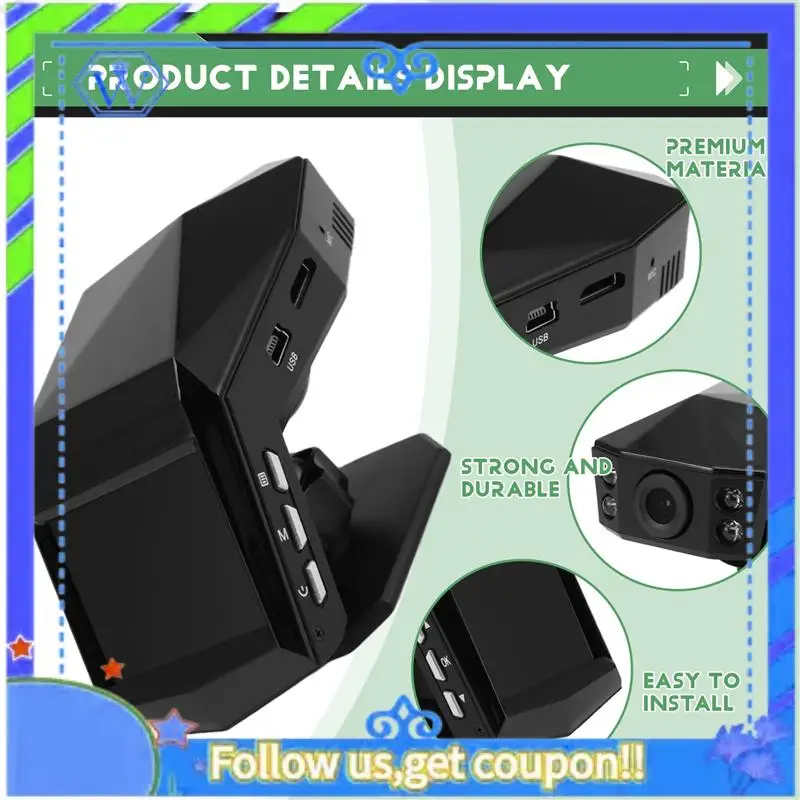 M46K-New 1080P Full HD داش كام سيارة فيديو مسجل قيادة مع وحدة التحكم المركزية LCD جهاز تسجيل فيديو رقمي للسيارات مسجل فيديو ركن السيارة #2