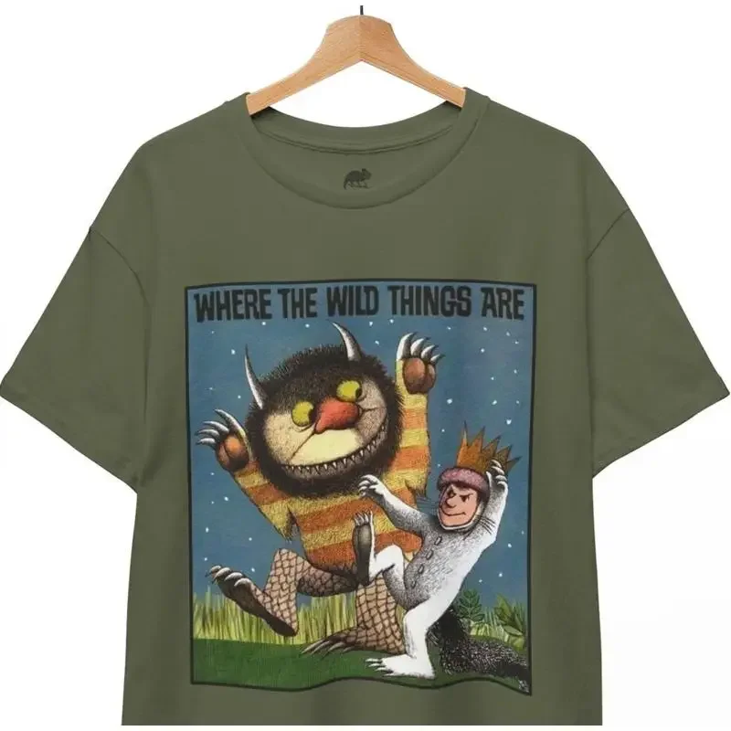 Where The Wild Things Are T-Shirt, Retro Unisex Tee