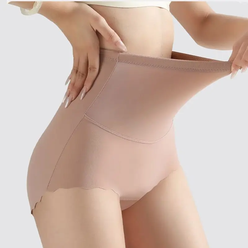 Kobiety bezszwowa bielizna wyszczuplająca brzuch majtki wyszczuplające brzuch gorset modelujący talię urządzenie do modelowania sylwetki po porodzie wysokiej talii majtki modelujące