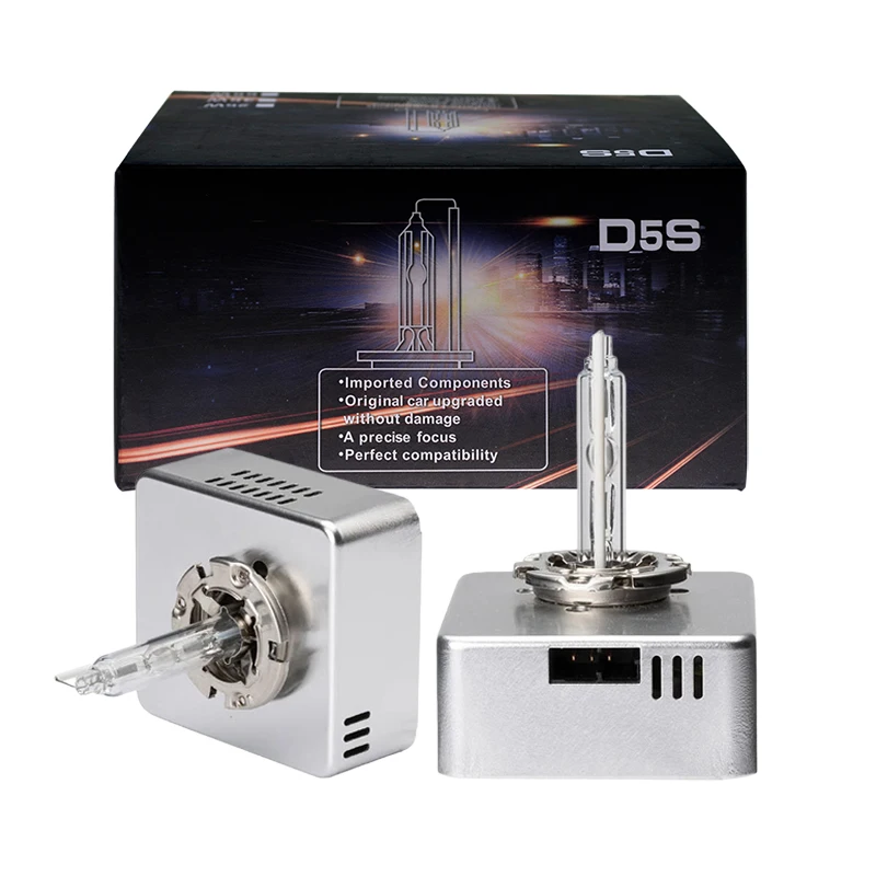 

1 Pair D5S 6000K 35W Xenon HID Headlight Bulbs 66540 12410 9285410171 25W D5S 4300K Original Car Headlight Xenon Lamp For AUDI