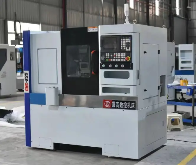 CNC Horizontal Lathe Machine Flat Bed CNC Turning Machine with Siemens/Fanuc Control System for Metal Bar and Shaft Processing