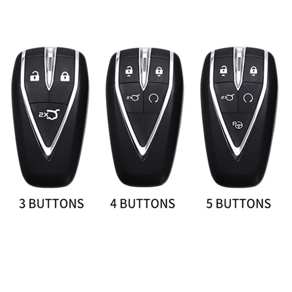 Zinc Alloy+Silicone Car Key Cover Shell For Changan CS35PLUS CS55PLUS CS75PLUS 2019 keyProtective Case Accessories Keychain