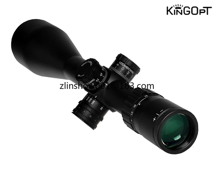 Kingopt 35mm Tube 5-25x56 Rifle Scope Sniper Scope Tactical Riflescope Optical Sight With 1/10MIL Click Value