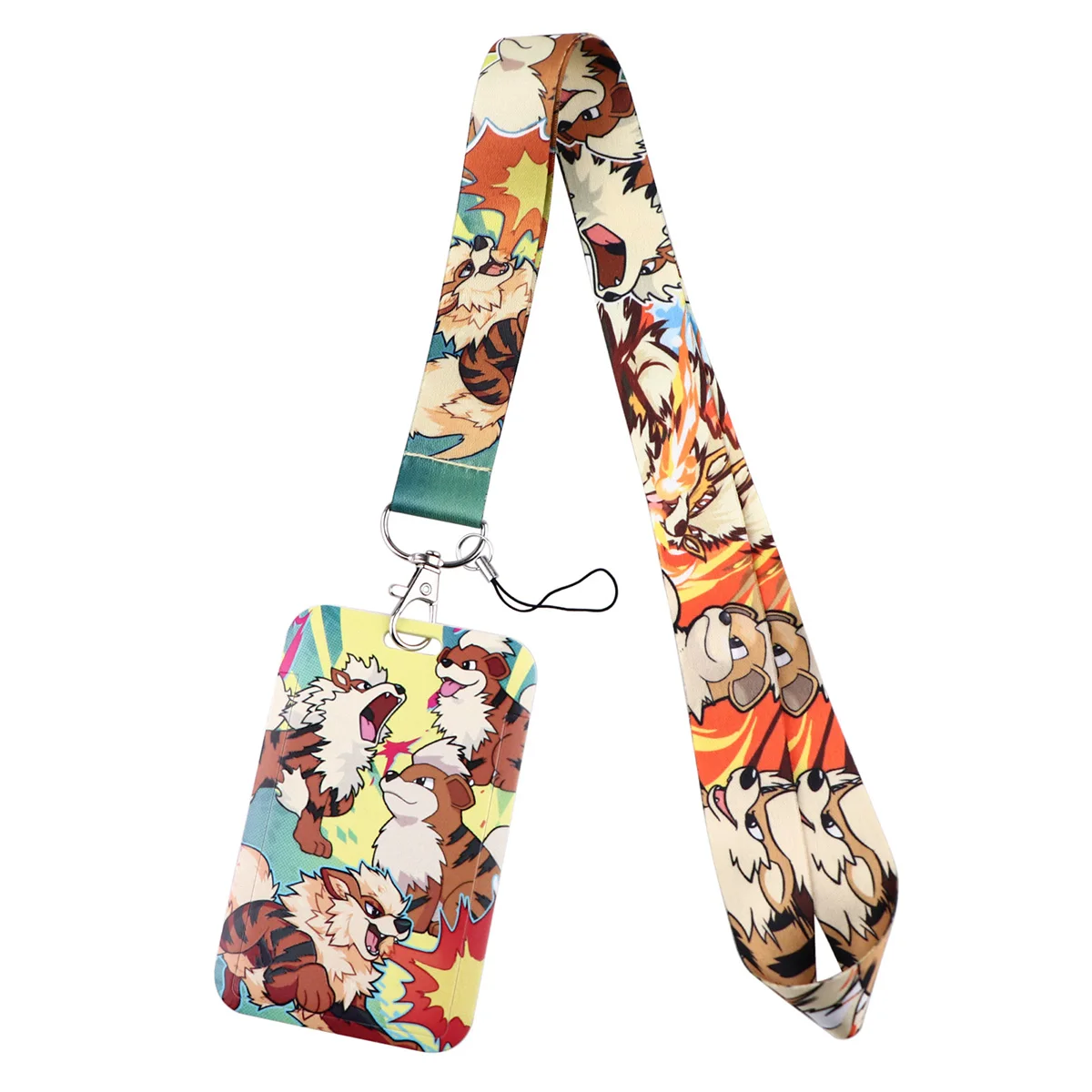 Elf Anime Lanyard For Keychain ID Card Cover Passport Student Cellphone USB Badge Holder Key Ring Neck Straps Accessories