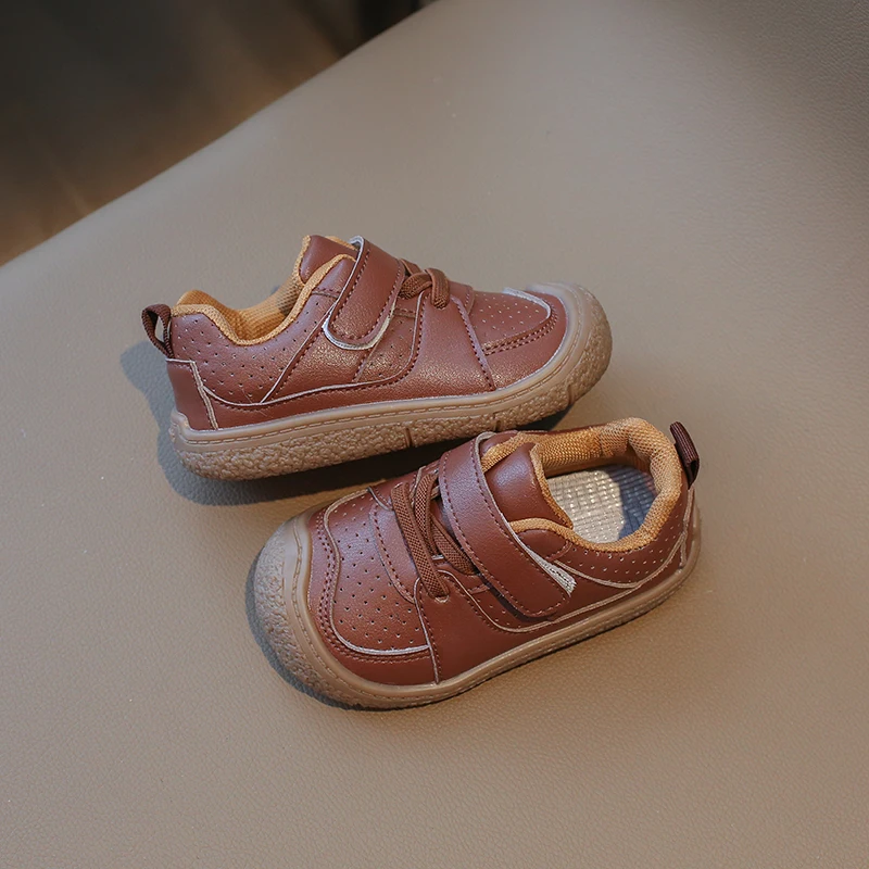 Sepatu kasual anak-anak hak datar sepatu bayi perempuan untuk 1 tahun balita laki-laki Sneakers ringan 2 tahun sepatu tenis anak