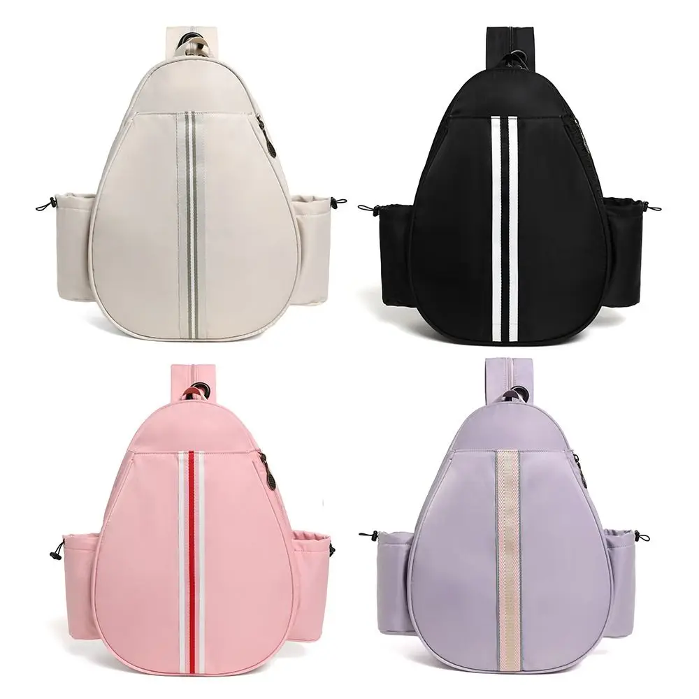 

Multifunctional Tennis Racket Shoulder Bag Polyester Waterproof Pickleball Paddle Bag Large Capacity Adjustable Strap