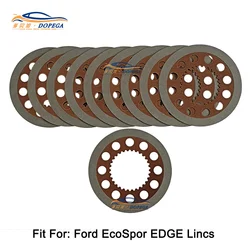 Kit de placas de fricción de disco de embrague trasero para Ford EcoSpor EDGE Lincs, Kit de reparación Alxe