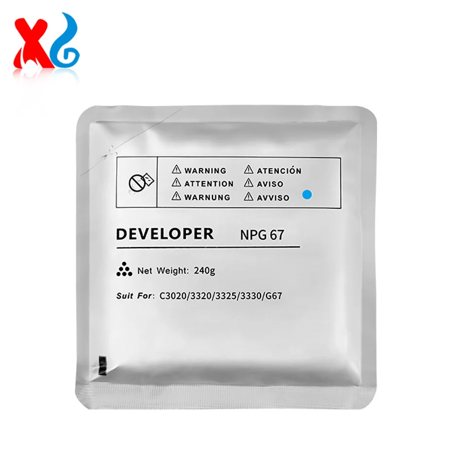 Imagem -05 - Desenvolvedor para Canon ir Portador de Cores C3020 C3025 C3320 C3320l C3320i C3325i C3330i C3520i C3525i C3530i 240g