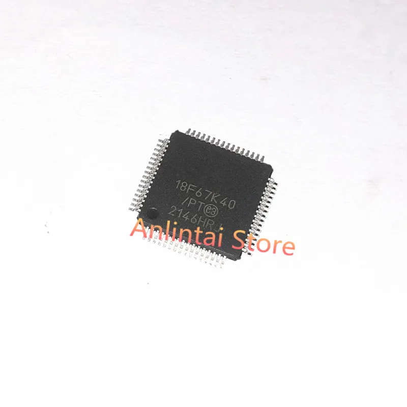 

2pcs PIC18F67K40-I/PT PIC18F67K40 18F67K40/PT 18F67K40 IC MCU 8BIT 128KB FLASH 64TQFP Original New