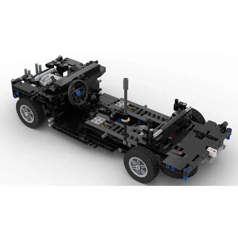 MOC- 197559   Wit Nieuw Supercar Racing Bouwsteenmodel • 1705 Onderdelen Educatief Jongen Kinderen Kerst Bouwstenen Speelgoed Cadeau