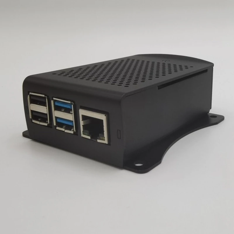 Für Raspberry Pi Aluminiumlegierung Kühlgehäuse Wärmeableitende Metallgehäuse Box