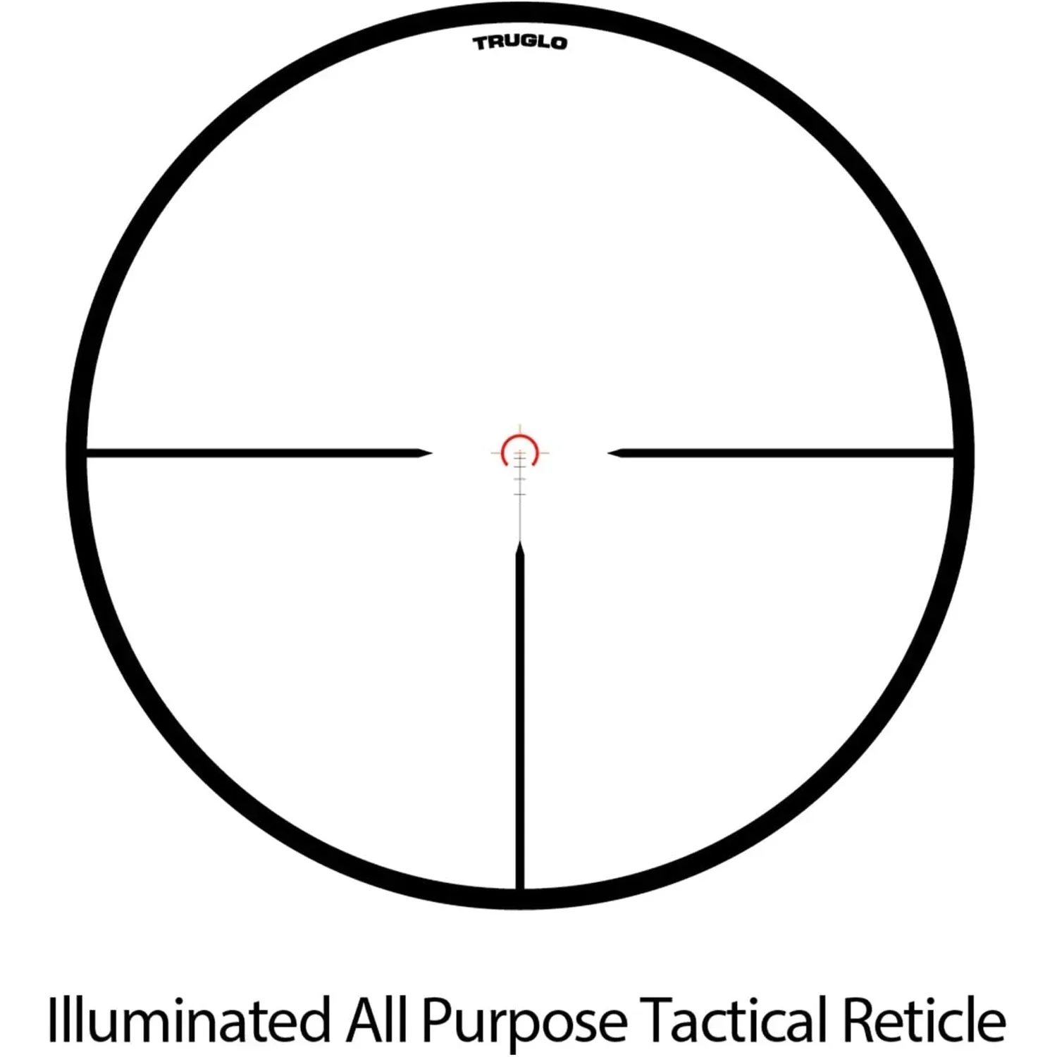 TRUGLO Omnia 1-6x24mm Rifle Scope 30mm One-Piece Aluminum Tube Optical Sights Reticle Riflescope Original