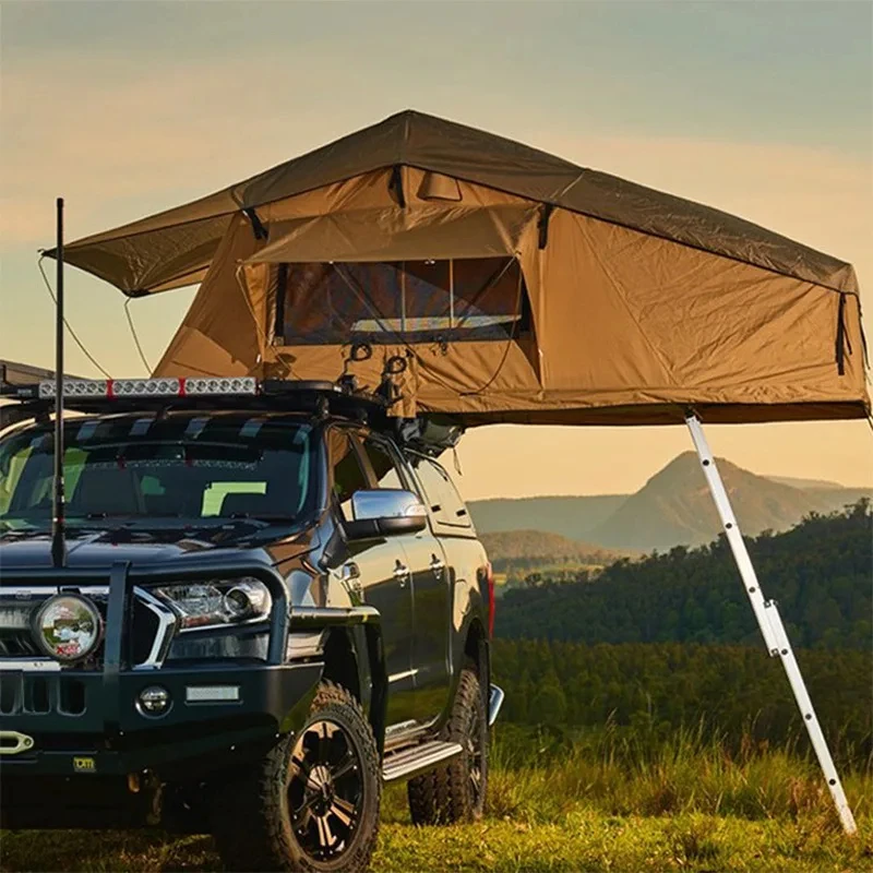 High Quality Car Rooftent Camping Aluminum Soft Shell Roof Top Tent Naturehike