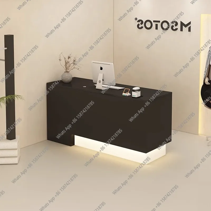 Sデザインオーガナイザー受付デスク会社役員レストランディスプレイ受付デスク高級モストラドール商業用家具