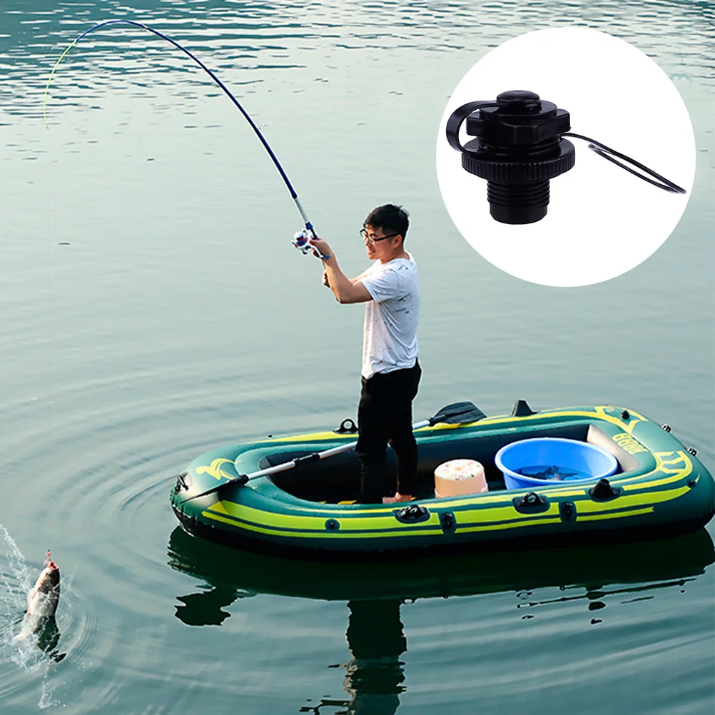 

4Pcs Kayak Air Valve Connector High Pressure Inflatable Boat Valve Replacement Accessories for Kayak Surfboard Scupper Plug