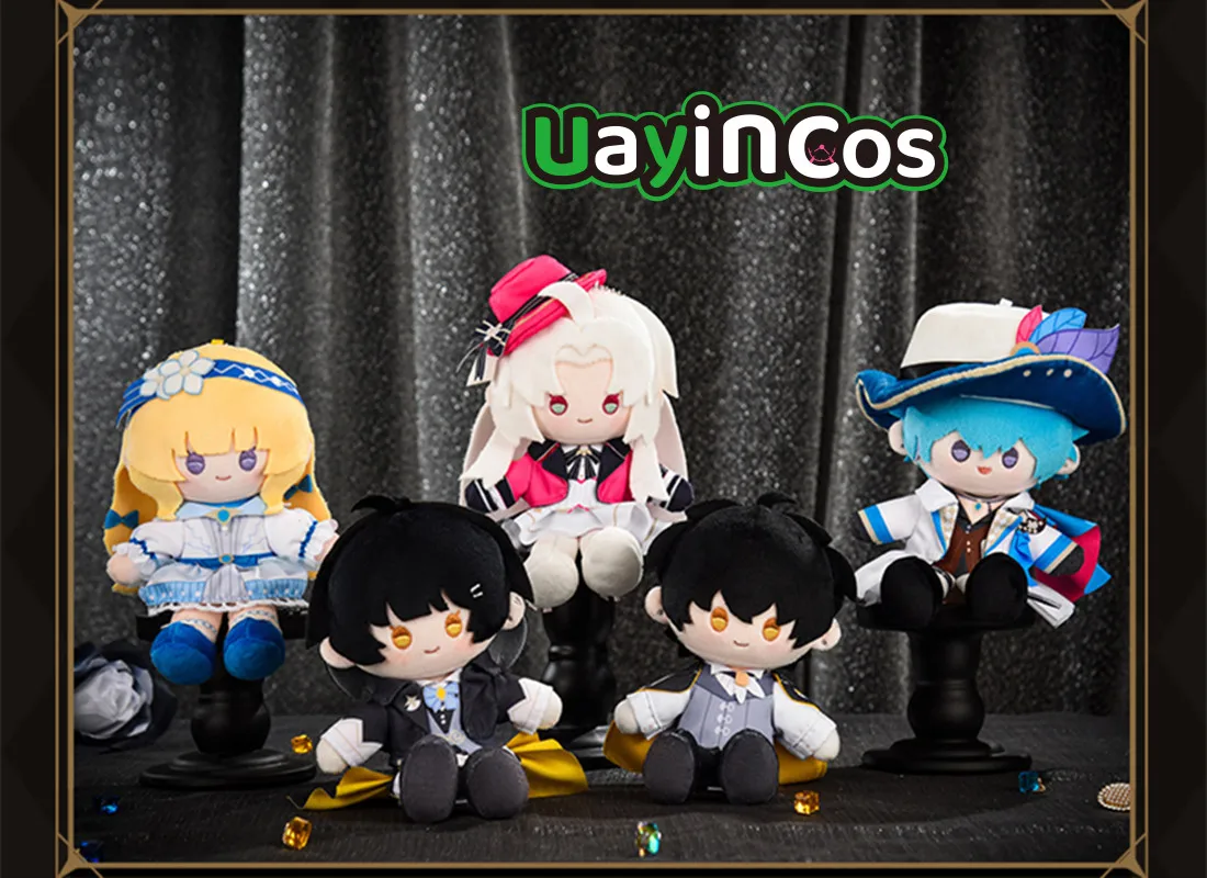 

17cm Game Wuthering Waves Carlotta Montelli Phoebe Brant Rover Stuffed Plushies Plush Doll Clothes Pillow Anime Figure Game Toy