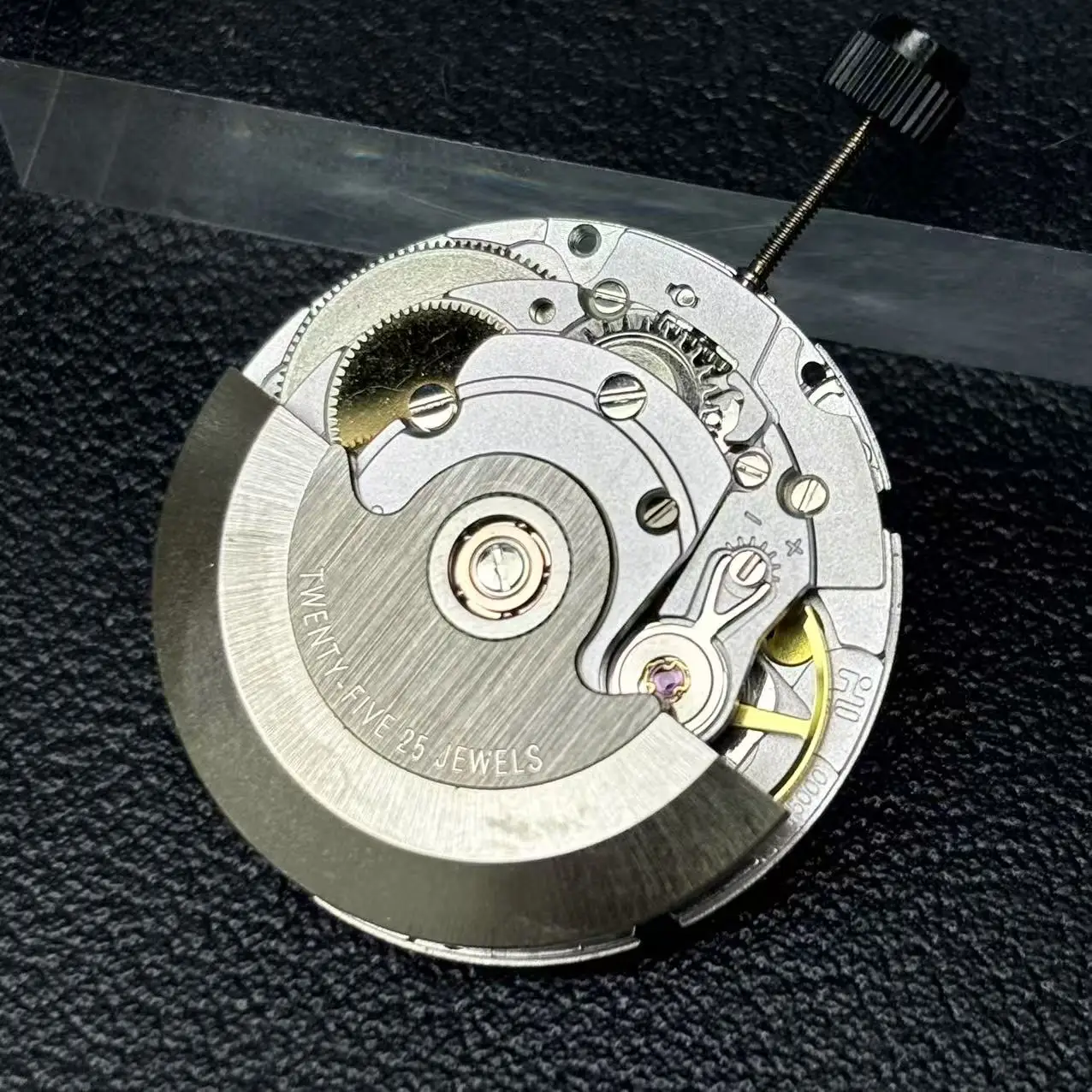 حركة ميكانيكية أوتوماتيكية أصلية H.K PT5000 إصدار ذهبي استنساخ 2824-2 دقة عالية 25 حركة PT5000 #4