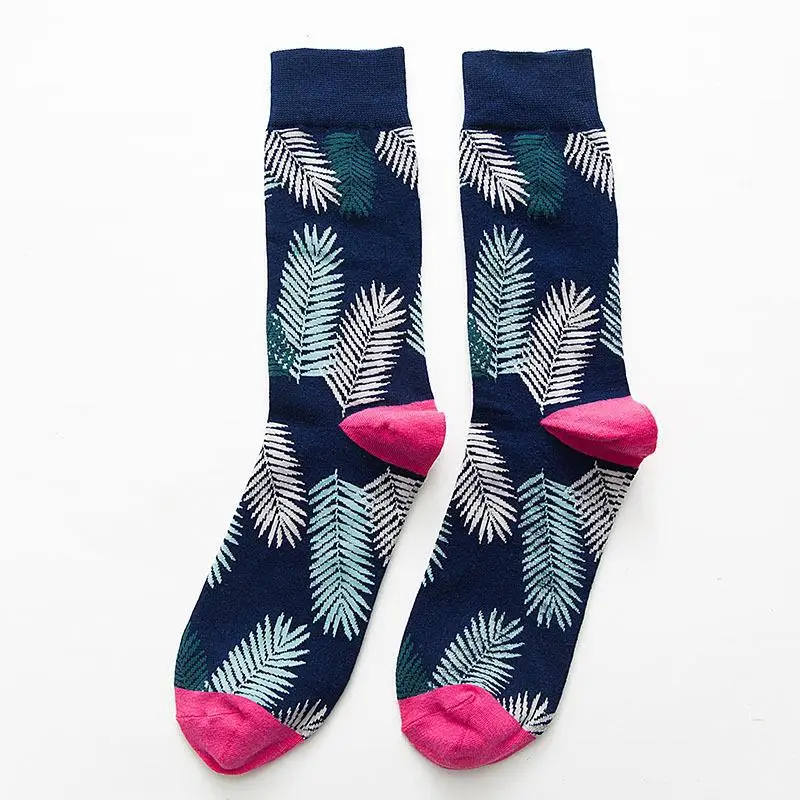 Moda dzikie zwierzęta tygrys KingKong Flamingo unisex mężczyźni szczęśliwe skarpetki ulica deskorolka Harajuku śmieszne chłopcy męskie bawełniane Sox