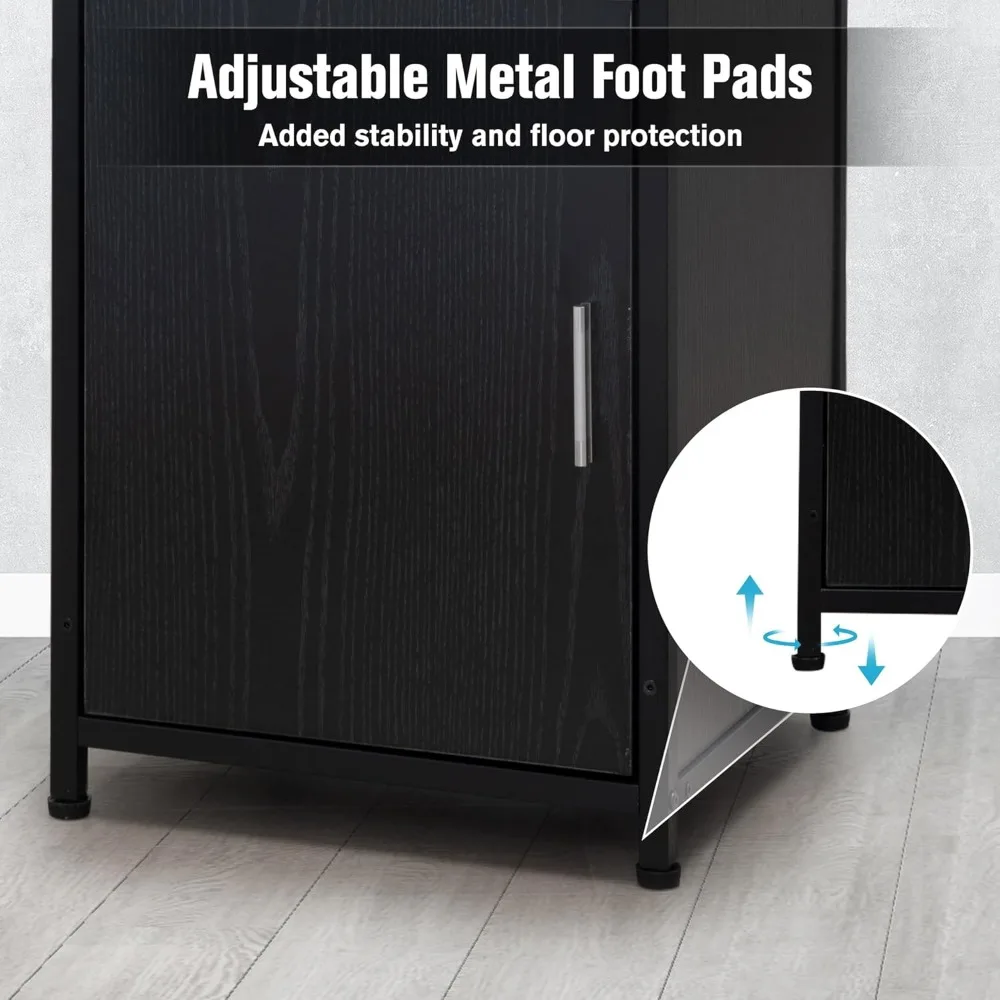 Reusable Hair Station for Hairstylists, Barber Stations with 3 Hot Tool Holders and Hair Storage Racks