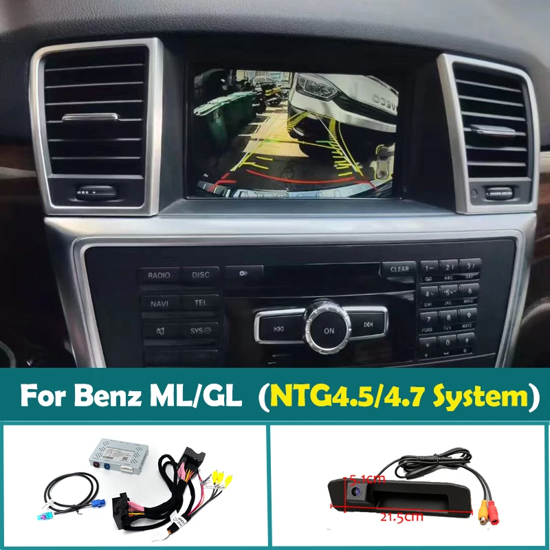 

Reverse Camera Interface For Mercedes Benz ML300 ML350 ML400 GL400 2012-2015 Reverse Image Assist Parking Rearview Camera System