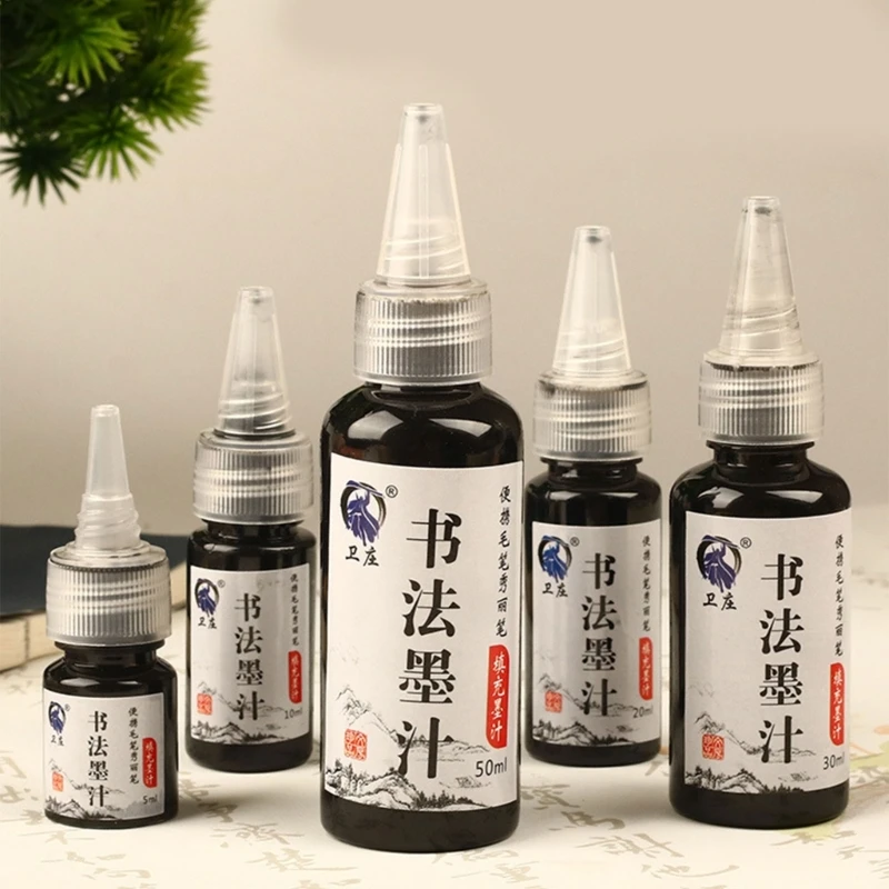 Professional for Japanese Writing Brush Easy to Squeeze Traditional for Japanese Brush