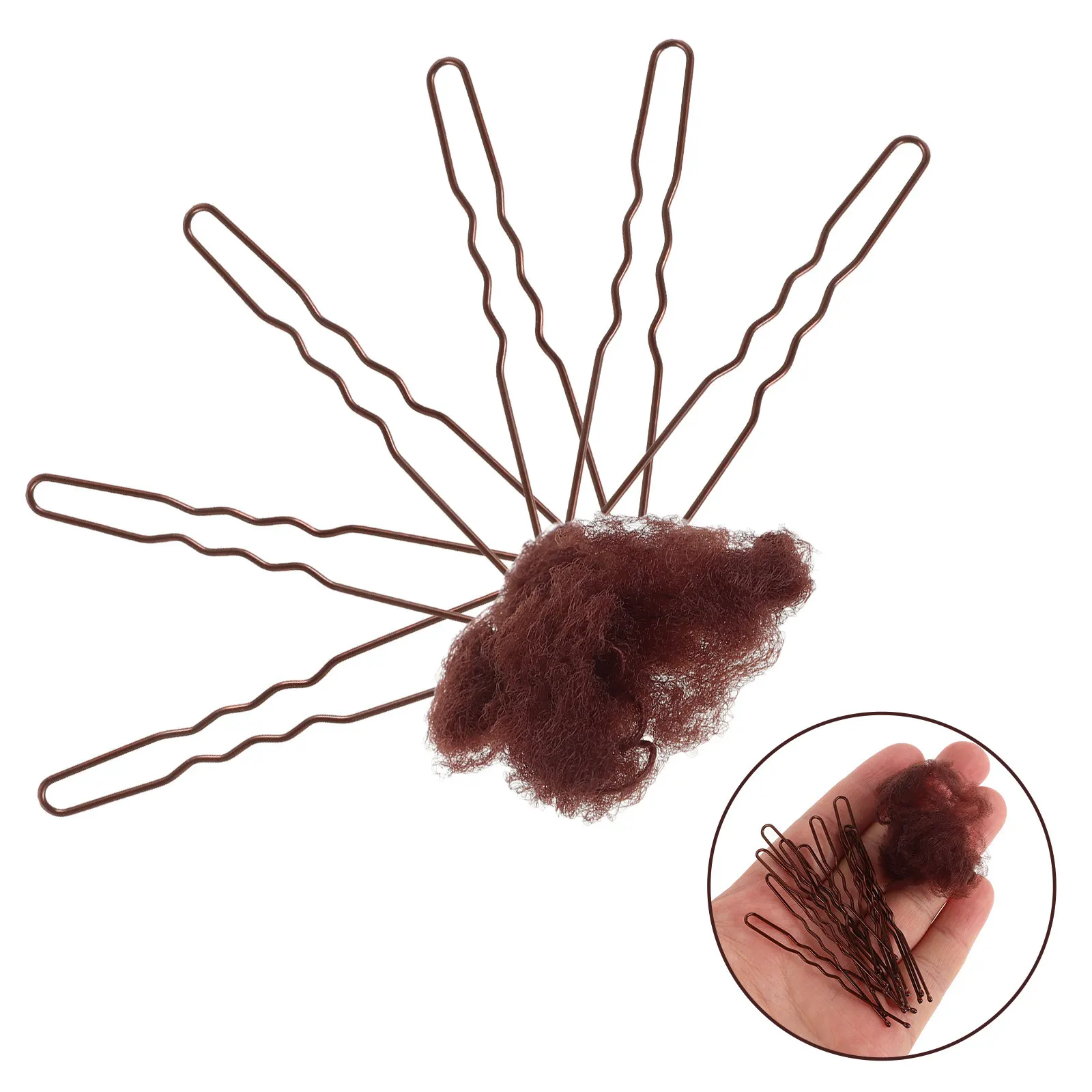 

1 комплект сеток для волос для женщин, ультратонкая сетка для пучка, эластичная лента, дышащие аксессуары для волос для танцев и балета