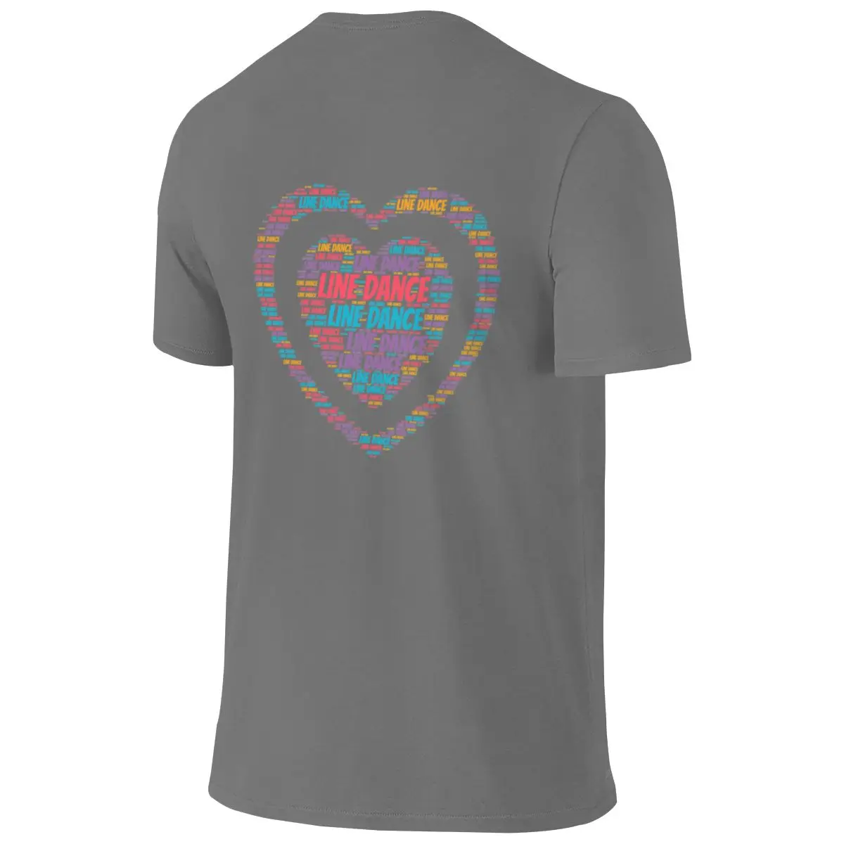 Line Dance - Western Dance Dancing Logo T-Shirt Campus Style Reversible T-shirt Versatile Outdoor Anti-Pilling Women's T-shirts