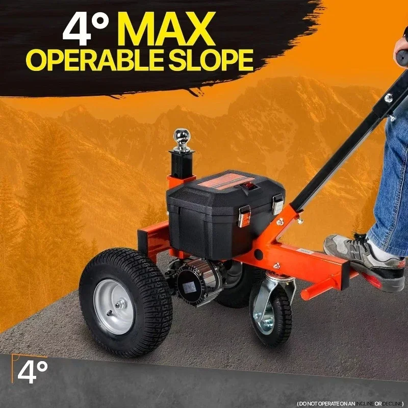 Ship electric trailer traction, electric three-wheel trailer durable heavy-duty four-wheel