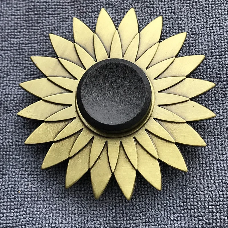 Neuer Bronze-Metall-Legierung Fidget Spinner R188 Geräuschloser Handspinner Fingerspitzen-Gyro Stressabbau-Spielzeug Geschenke