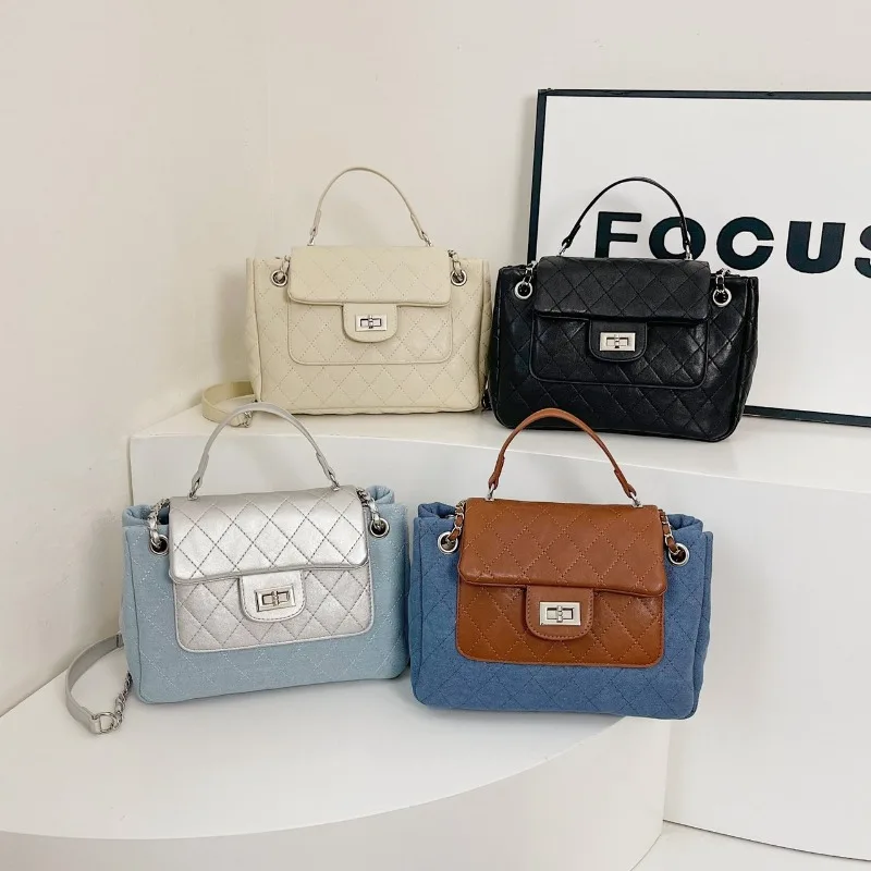 

Luxury Designer Leather Crossbody Bag For Ladies, Women's Shoulder Handbag, Popular Classic Elegant Fashion Accessory