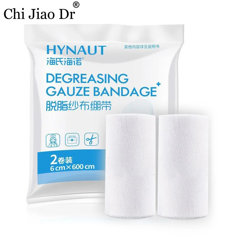 

ChiJiaoDr медицинская стерильная марлевая повязка в рулоне, хирургическая повязка на рану, медицинское домашнее использование, стерилизация оксида этилена, 10 шт.